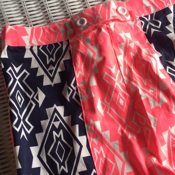 High waisted summer colorful shorts - Picture 2 of 4